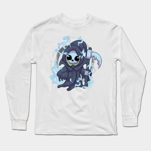 Grim Reaper Kawaii Long Sleeve T-Shirt